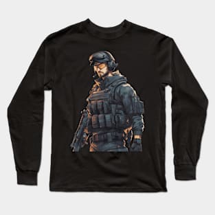 Anti Terrorist Squad Long Sleeve T-Shirt